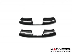 Alfa Romeo Giulia Steering Wheel Trim - Carbon Fiber - Lower Wheel Cover - QV Model - 2020+ models